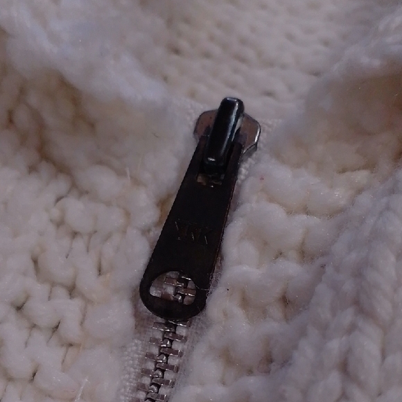 Vintage 1960s Cowichan Snoopy Handmade Sweater Jacket WOOL - Picture 3 of 9